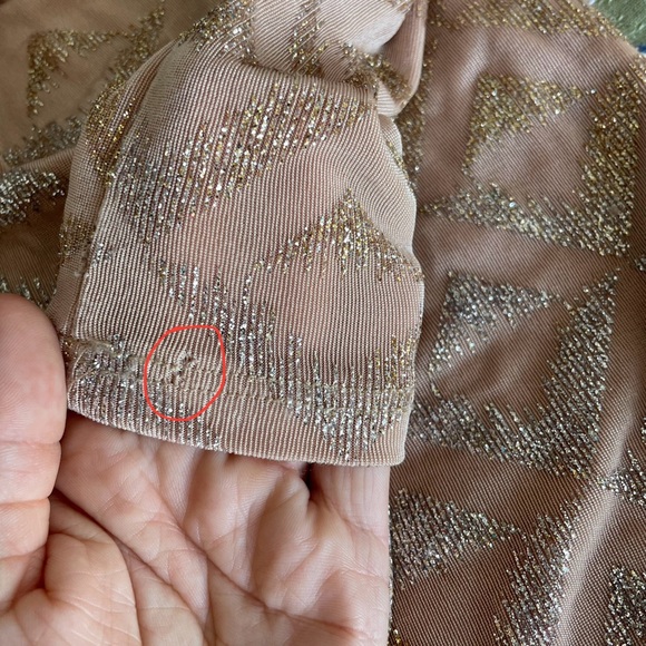 Jump Apparel Shimmery One-Shoulder Bodycon Mini Dress Size XS - Picture 7 of 7